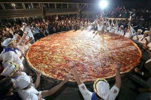 pizzza gigante dia da pizz
